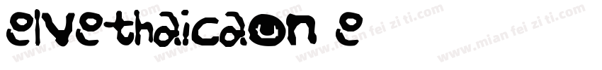 DBHelvethaicaMonX Re字体转换